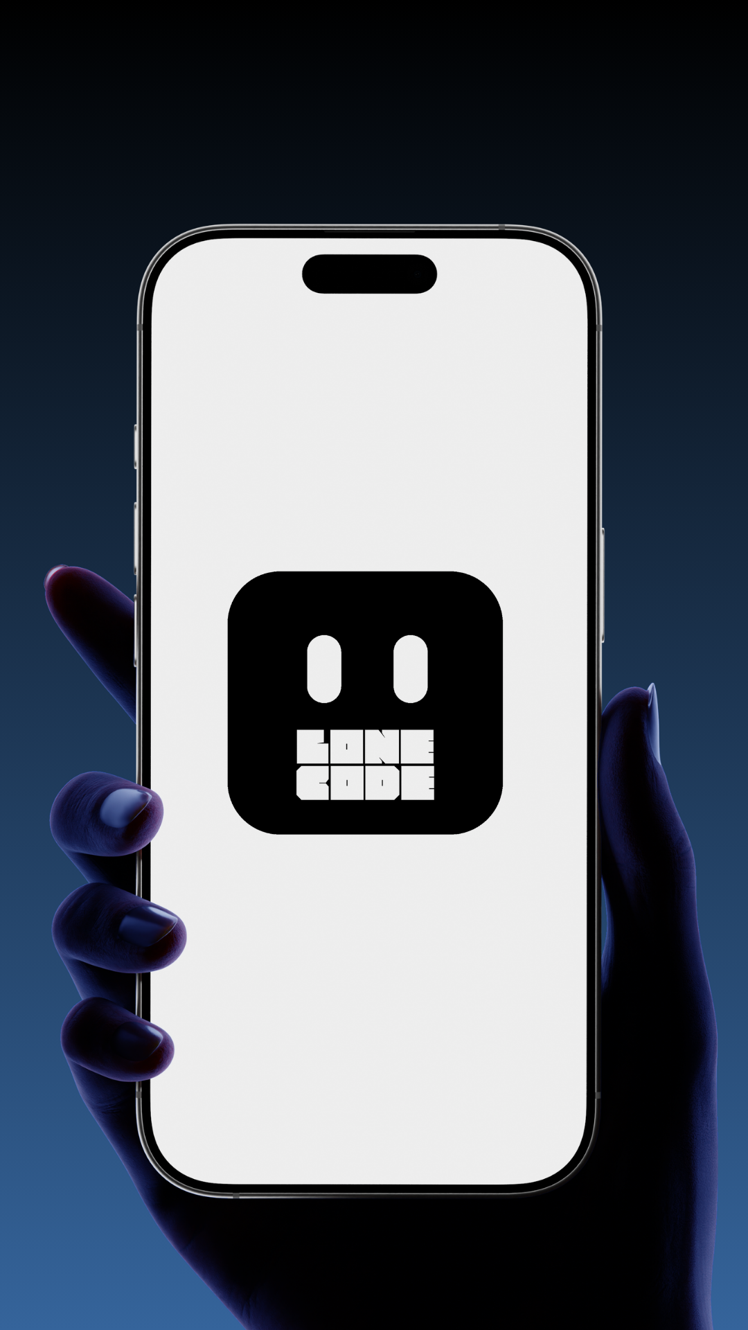 iPhone with the LONECODE mark